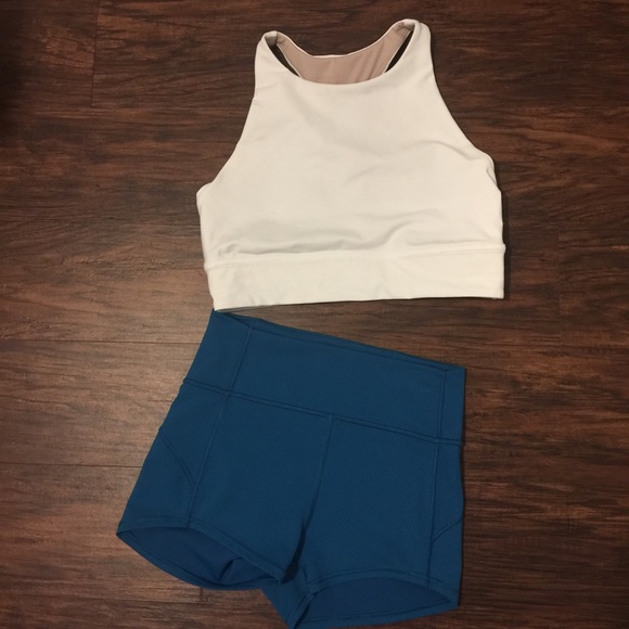 lululemon athletica Pants - Lululemon Sports Bra and Shorts Bundle